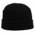 Custom Black Waffle Stitch Knit Watch Cap Beanie