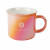 Logo Imprinted Pearlescent Campfire Mug - Pearlescent Orange