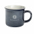 Logo Imprinted Pearlescent Campfire Mug - Pearl black