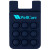 Custom Popper Stress Reliever Silicone Phone Wallet - Navy blue