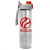 Imprinted Tritan Bottle Quick Snap Lid - Clear bottle, Red lid