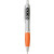 The Nash Promotional Pen in Bulk | Customizable Pens Wholesale - Silver/Orange