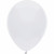 AdRite 9" Basic Color Economy Custom Imprinted Latex Balloons - White