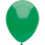 AdRite 9" Basic Color Economy Custom Imprinted Latex Balloons - Green