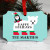 Holiday Polar Bear Personalized Berlin Style Ornament