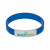 Logo Silicone Bracelet w/ Metal Accent - Royal Blue