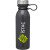 Custom Storm Gray Concord Stainless Steel Bottle