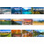 Custom Landscapes of North America Stapled Wall Calendar Months