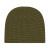 Embroidered Logo Custom Waffle Beanie Hats - Olive