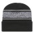 Embroidered Logo USA Made Beanie with Cuff | USA Made Custom Apparel - Silver