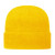 Solid Knit Cap with Cuff Artic Yellow