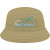 Khaki Embroidered Washed Twill Bucket Hat