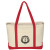 Large Heavy Cotton Canvas Tote Bag 