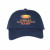 Full Color Campbell Dad Cap with Slide Buckle - Navy