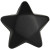 Squeezies Star Shaped Stress Reliever with Logo - Black