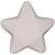 Squeezies Star Shaped Stress Reliever with Logo - White