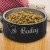 Dog Lover Black Personalized Dog Bowl - 32oz