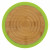 Custom Bamboo and Silicone Custom Kitchen Trivets - Lime
