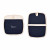 Custom La Cuisine Potholder Hot Pad Set - Navy