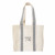 Promo Quatre Wine Bottle Tote Bag - Natural/Gray