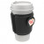 Imprinted PopThirst Cup Sleeve - Black/black