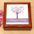 Tree of Life Personalized Mahogany Keepsake Box