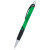 Imprinted Ergo Vibrant Click Pen Green