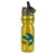 Custom Straw Lid Transparent Water Bottle - Translucent Yellow