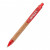 Imprinted Helios Cork Barrel Pen - Red