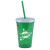 Insulated Straw Tumbler-16 oz