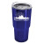 Logo Imprinted Expedition 18 oz Stainless Steel Auto Tumbler - Blue