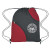 Red Eclipse Polyester Sports Bag Custom Logo