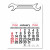 Budget Peel-N-Stick® Wrench Calendar - White