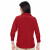 Harriton Ladies Paradise 3/4 Sleeve Performance Shirt - Back View