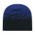 Customized Static Pattern Knit Beanie - Black/True Royal