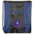 Imprinted Porter Mesh Drawstring Bag - Blue