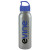 Metalike Bottle with Crest Lid - blue lid