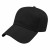 Custom Black Solid Polyester Cap