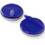 Imprinted Royal Blue Snap Top Candy Tin - Empty