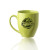 Promotional Color Bistro 16 oz Glossy Coffee Mug - Lime green