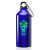 Printed Aluminum 20 oz Water Bottle - Blue