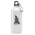 Printed Aluminum 20 oz Water Bottle - White