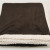 Customized Challenger Lambswool Throw 50 in. x 60 in. dark chocolate