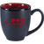 Matte Black & Color Bistro 16 oz Mug