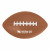 Large Football with Custom Imprint Brown