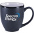 Matte Black & Color Bistro 16 oz Mug