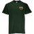 Promotional Digital Imprinted Cotton Colored Tee Forest Green