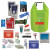 Imprinted Dry Bag Survival Kit - Green