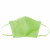 Imprinted Colored Canvas Face Covering - Key Lime Pie