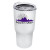 Logo Imprinted Expedition 18 oz Stainless Steel Auto Tumbler - White